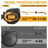DekoPro Retractable Garden Hose Reel