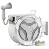 LuckyTech Retractable Garden Hose Reel