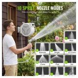 LuckyTech Retractable Garden Hose Reel