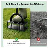 Grenebo Manual Lawn Aerator