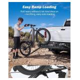 Joytutus Hitch E-Bike Rack with Ramp for 2 E-Bikes