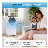 Garvee 8000 BTU 3-in-1 Portable Air Conditioner
