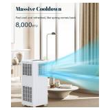 GarveeTech 8000 BTU 3-in-1 Portable Air Conditioner
