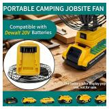 Babulas Portable Metal Cordless Fan