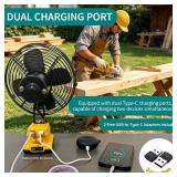 Babulas Portable Metal Cordless Fan