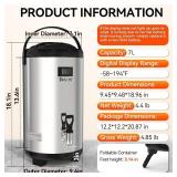 Vtsmax Commercial Insulated Beverage Dispenser