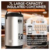 Vtsmax Commercial Insulated Beverage Dispenser