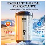 Vtsmax Commercial Insulated Beverage Dispenser