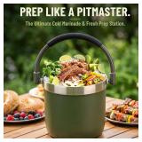 Insulated Ice Bucket with Lid and Handle