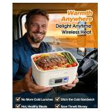 Byltrnow Rechargeable Cordless Electric Lunch Box