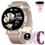 Erkwei Smart Watch wit 4 Bands