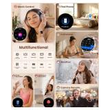 Erkwei Smart Watch wit 4 Bands