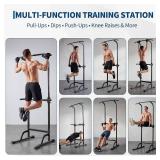 Garvee Power Tower Home Gym Strength Training Station