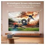 Ecosky 3000 ANSI 4K Google TV Projector
