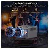 Ecosky 3000 ANSI 4K Google TV Projector