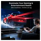 Ecosky 3000 ANSI 4K Google TV Projector