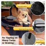 Woochpet Center Console Dog Car Seat for Small Pets