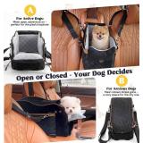 Woochpet Center Console Dog Car Seat for Small Pets