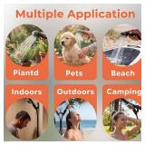 LeBeiXon Rechargeable Camping Shower/Shower Pump