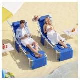 Garvee Tanning Chair with Face Hole