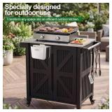 Nice C Grill Cart/Outdoor Kitchen Island
