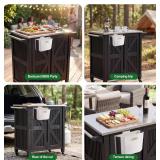 Nice C Grill Cart/Outdoor Kitchen Island