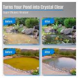 AquaMarine Complete Outdoor Pond Waterfall Kit