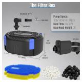 AquaMarine Complete Outdoor Pond Waterfall Kit
