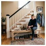 Fortuno Outdoor/Indoor Natural Wood Bench