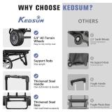 Kedsum 60 Can Large Cooler with Wheels