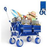 Garvee Collapsible Beach Wagon Cart