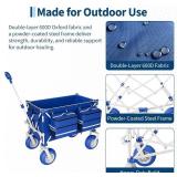 Garvee Collapsible Beach Wagon Cart