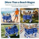 Garvee Collapsible Beach Wagon Cart