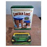 Original Lincoln Logs & John Deere Dominos