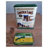 Original Lincoln Logs & John Deere Dominos