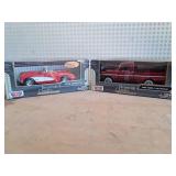 1959 Corvette & 1969 Ford F100 Pickup 1/24 Series
