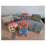 Metal Lunch Box Lot