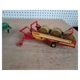 John Deere Planter & Benac Bale Hauler with 3 Bales