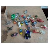Box of Matchbox assorted Cars & Planes
