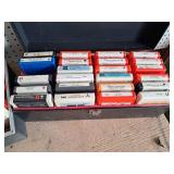 Lot of 8 Tracks & Cassette Tapes