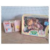 Cabbage Patch Kids Newborn NIB & Tutti Play Case