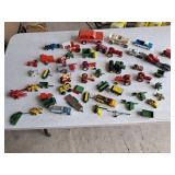 Toy Tractor & Car Lot