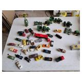 Toy Tractor & Car Lot