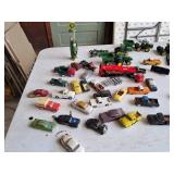Toy Tractor & Car Lot