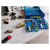 Toy Tractor & Car Lot