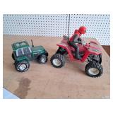 Nylint Farm Tractor & Maisto 4 Wheeler
