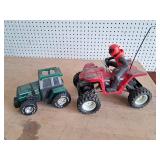 Nylint Farm Tractor & Maisto 4 Wheeler