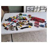 Toy Car & Semi Lot Set