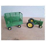 John Deere Model 60 & Hay Wagon