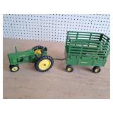 John Deere Model 60 & Hay Wagon